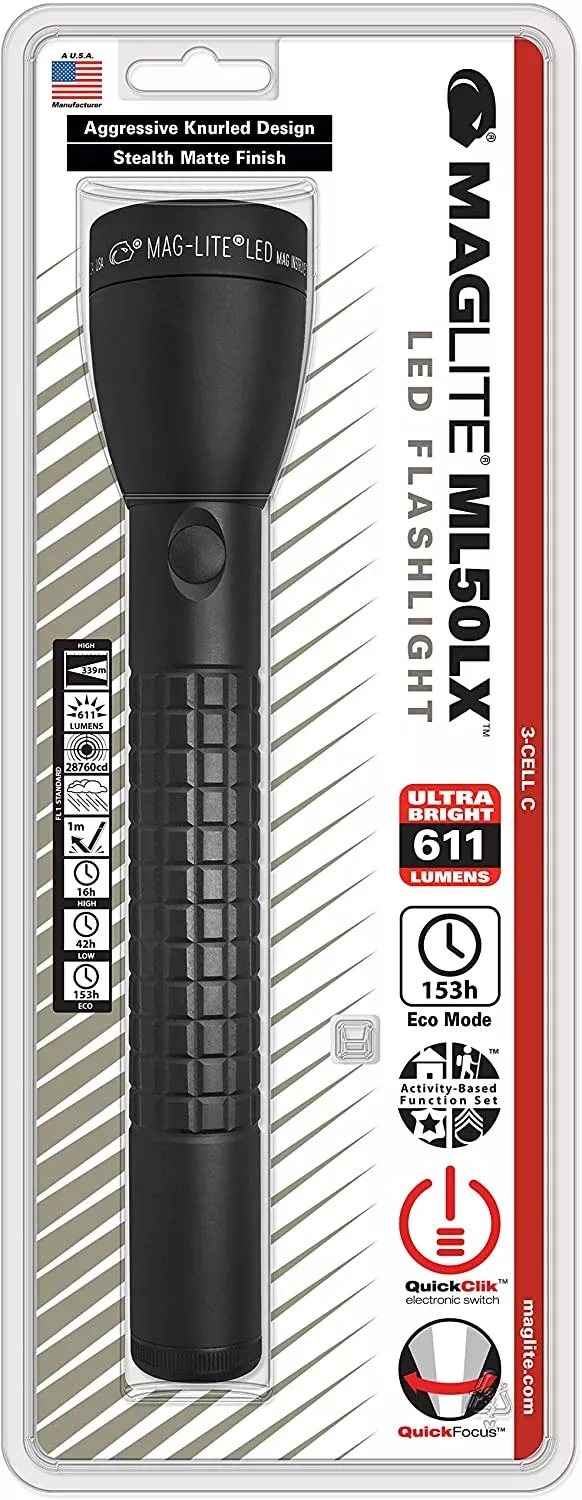 Maglite ML50LX 3 C-Cell LED Flashlight