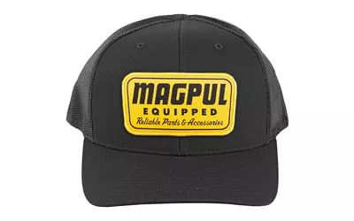 MAGPUL EQUIPPED TRCKR HAT BLK W/GLD
