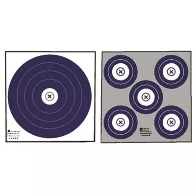 Maple Leaf Target Face NFAA Double Sided Indoor 100 pk.