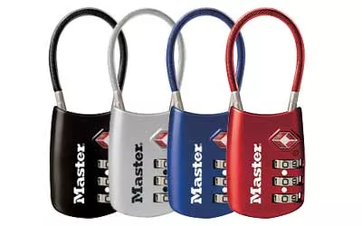 MASTER LOCK TSA PADLOCK COMBO SINGLE
