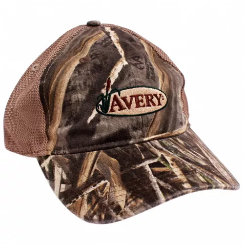 Men's Max 5 Avery Logo Mesh Snapback Cap by Avery
