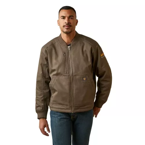 Men's Stretch Canvas Bomber Wren Jacket by Ariat