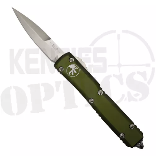 Microtech 120-10OD Ultratech D/E OTF Automatic Knife OD Green – Stonewash