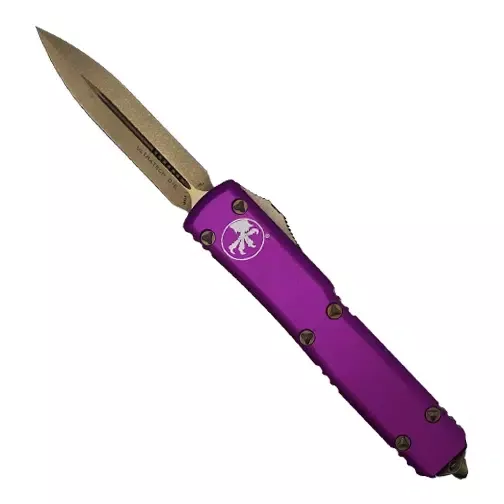 Microtech 122-13VI Ultratech D/E OTF Automatic Knife Violet – Bronze