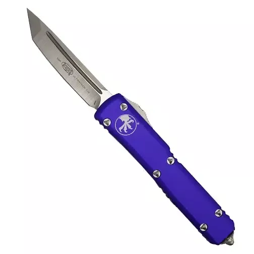 Microtech 123-4PU Ultratech T/E OTF Automatic Knife Purple – Satin