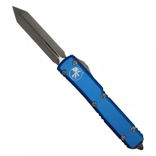 Microtech 223-10APBL Ultratech D/E OTF Automatic Knife Blue – Apocalyptic