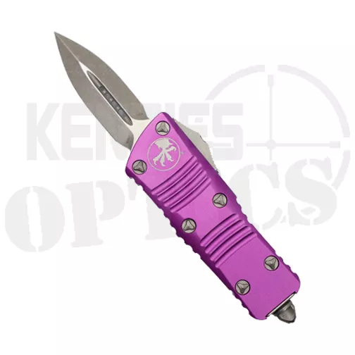 Microtech 238-10APVI Troodon Mini D/E OTF Automatic Knife Violet – Apocalyptic