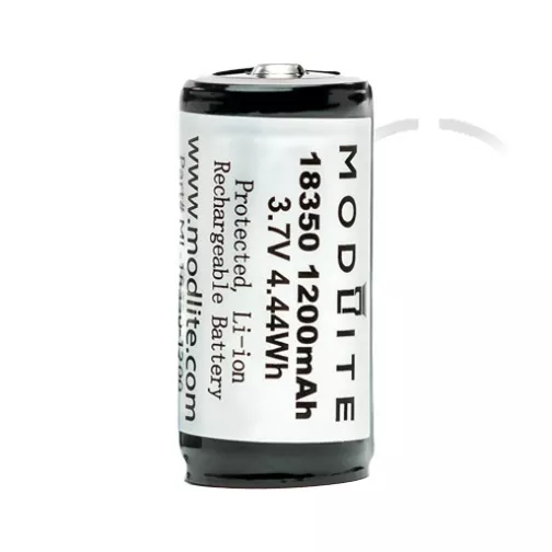 Modlite 18350 1200mAh Battery 2PK