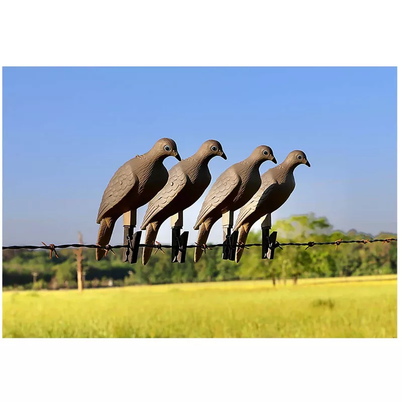 Mojo Clip On Dove Decoys - 4-Pack