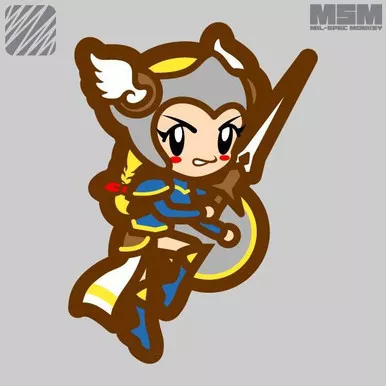 MSM Cute Valkyrie Morale Patch