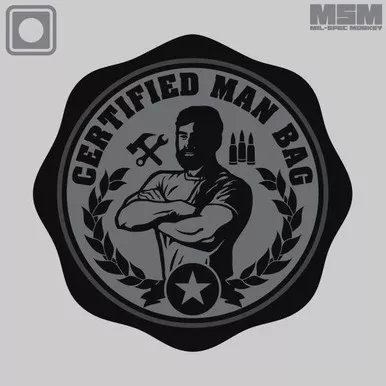 MSM Man Bag Morale Patch