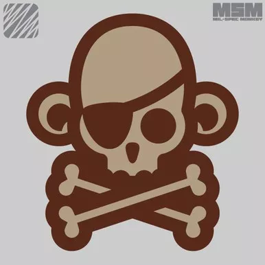 MSM Skullmonkey - Pirate Morale Patch