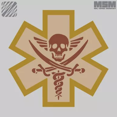 MSM Tactical Medic - Pirate Morale Patch