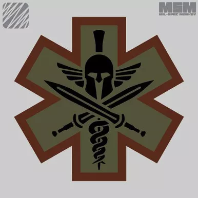 MSM Tactical Medic - Spartan Morale Patch