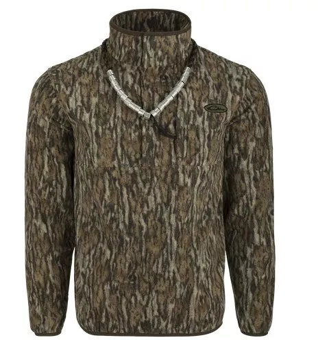 MST Camp Fleece 1/4 Placket Pullover by Drake