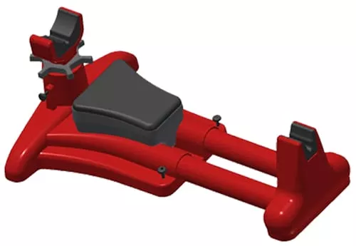 MTM K-ZONE SHOOTING REST RED