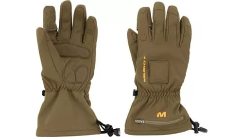 Muddy Nucleus Heated Softshell Gloves Brown Clay L