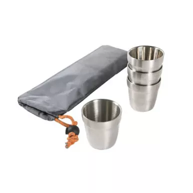 nCamp Insulated Cups - 4pk Stackable 6oz