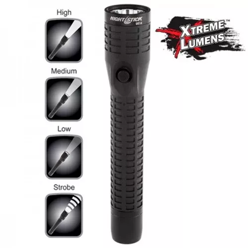 Nightstick Polymer Multi-Function Duty/Personal-Size Rechargeable Flashlight