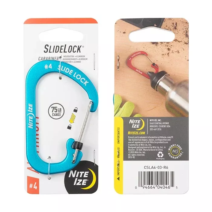 Nite-Ize SlideLock Carabiner - Aluminum