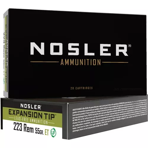 NOSLER E-TIP 223REM 55GR SP 20/400
