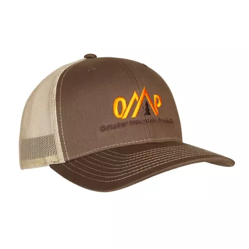 October Mountain Logo HatBrown/Tan