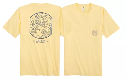 Old Row Deer Hunt Pocket Tee