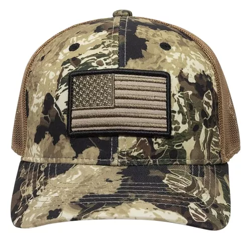 Outdoor Cap Veil Flag CapVeil Whitetail/Brown