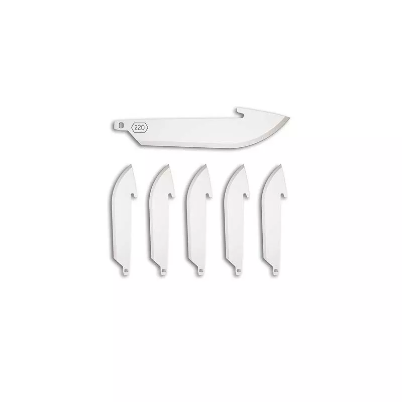 Outdoor Edge Razor Mini 2.2in SS Replacement Blades - 6-Pack