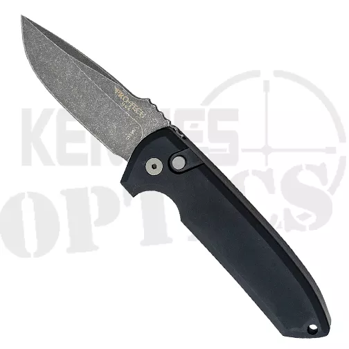 Pro-Tech Knives Rockeye S/E Automatic Folding Knife Black – Acid Wash