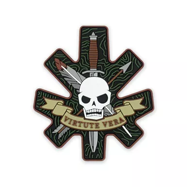 Prometheus Design Werx VIRTUTE VERA Flash PVC Morale Patch