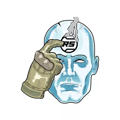 RailScales Dr. Combattan Sticker