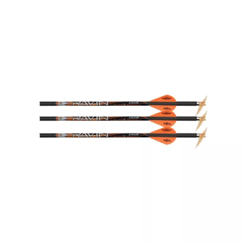 Ravin .003 in Match-Grade Lighted Crossbow Arrows - 3-Pack