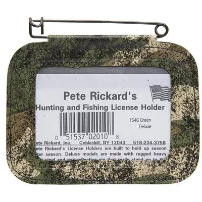 Rickards Hunting License Holder Single