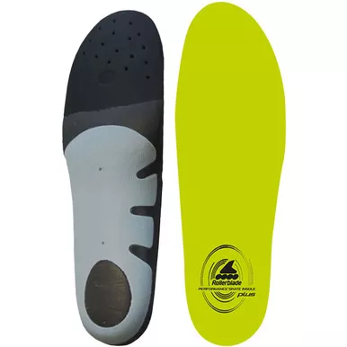 ROLLERBLADE Performance Lime/Black Skate Insole Plus (069T3000181)