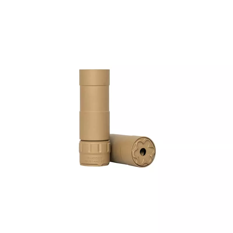 Rugged Suppressor Mustang 22 Cal Modular Suppressor - FDE