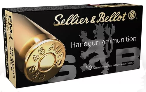 S&B 45ACP 230GR FMJ 50/1000