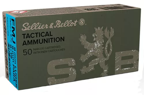 S&B 9MM SUBSONIC 150GR FMJ 50/1000