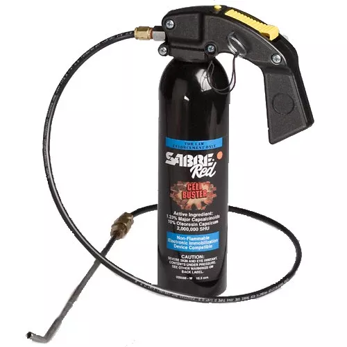 Sabre Red Phantom Pepper Spray w/ Hose & Wand