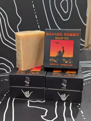 Savage Rabbit Soap Co. - SMOOTH OPERATOR (Organic Soap Bar)