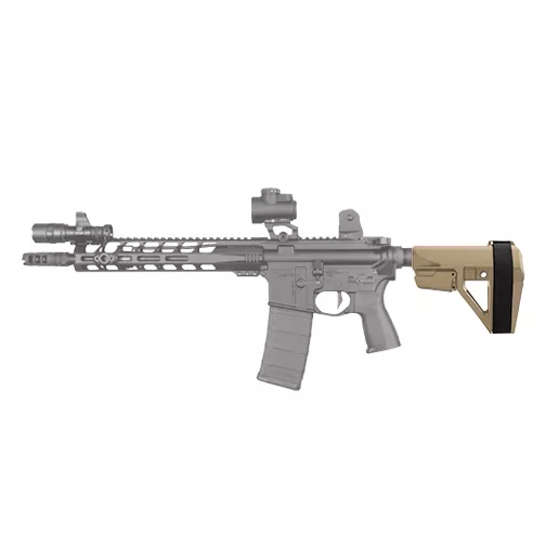 SB Tactical SBA5 Pistol Stabilizing Brace – FDE