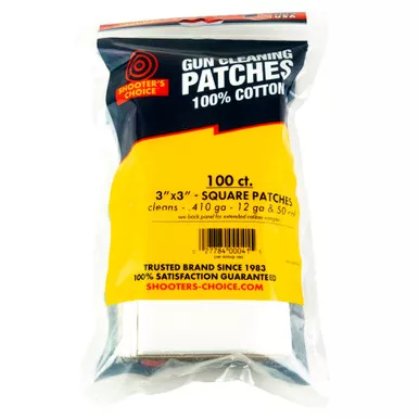 SHOOTERS CHOICE 100PK 3" PATCH