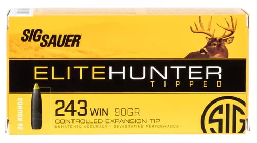 SIG AMMO 243WIN 90GR ETH 20/200