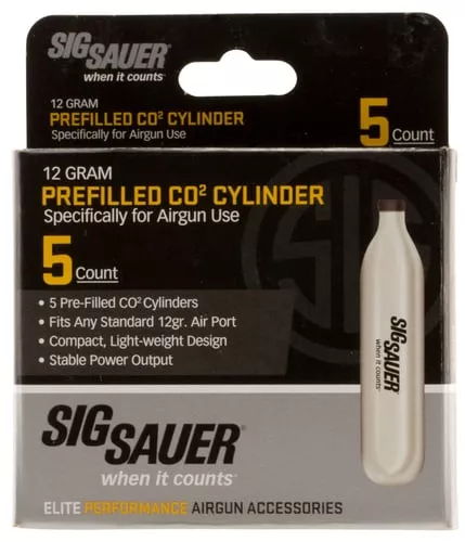 Sig Sauer CO2 Cartridge 12gr 5/ct