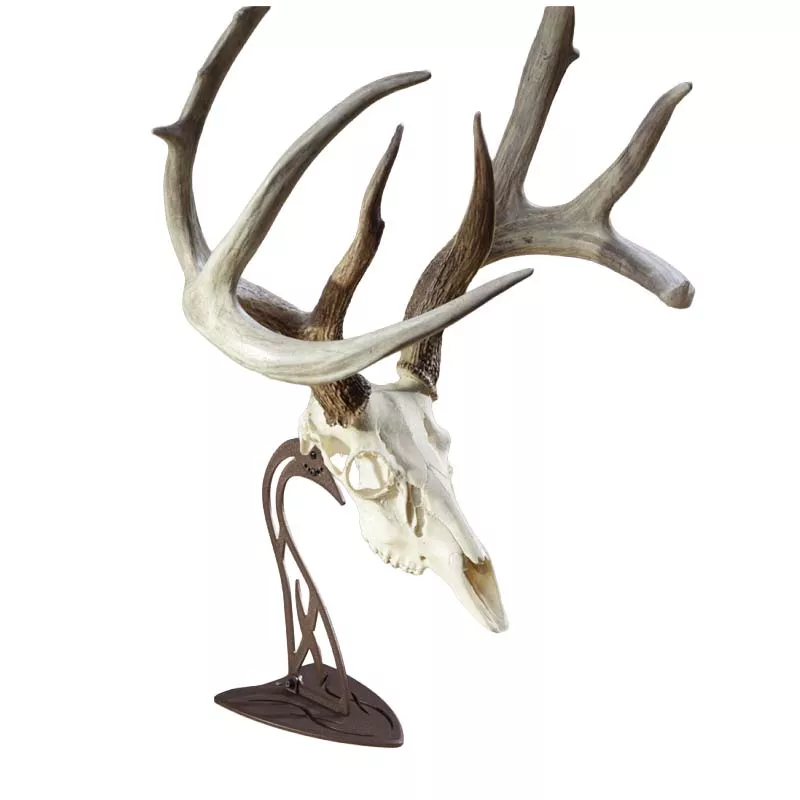 Skull Hooker Table Hooker Antler Mounting System - Robust Brown