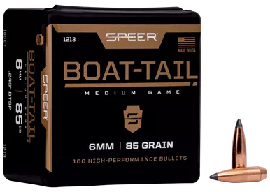 Speer Bullets 6mm .243" 85gr SBT 100/Box