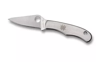 SPYDERCO BUG STAINLESS PLAIN 1.27" KNIFE