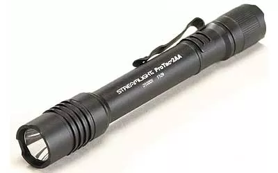 STREAMLIGHT PROTAC 2AA LED FLASHLIGHT BLACK W/HOLSTER