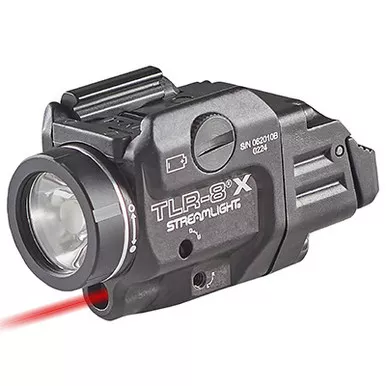 Streamlight TLR-8X Gun Light with Red Laser