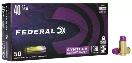 SYNTECH 40 S&W 180GR TOTAL SYNTHETIC JACKET 50/BOX